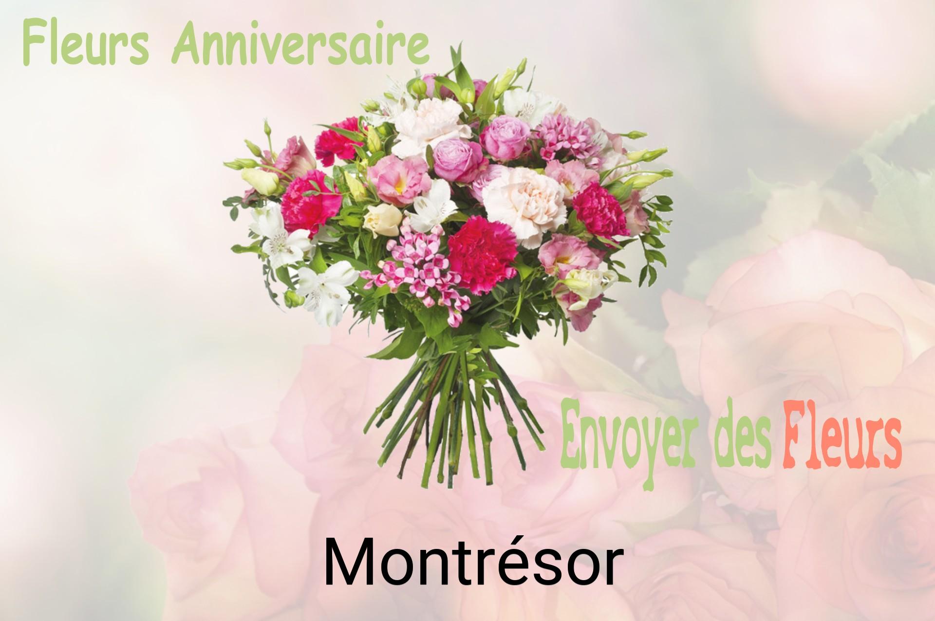 Bouquet de fleurs d’anniversaire livré à Montrésor